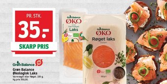 SPAR Grøn Balance Økologisk Laks tilbud