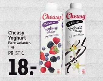SPAR Cheasy Yoghurt tilbud
