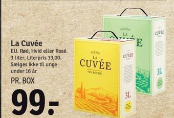 SPAR La Cuvée tilbud