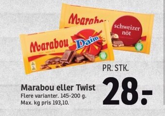 Marabou eller Twist