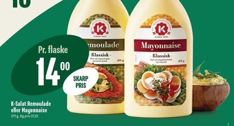 Min Købmand K-Salat Remoulade eller Mayonnaise tilbud