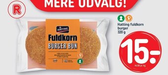 REMA 1000 Hatting fuldkorn burger 320 g tilbud