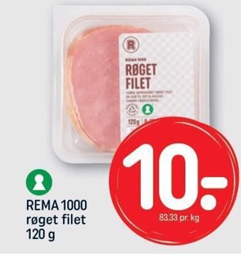 REMA 1000 REMA 1000 røget filet 120 g tilbud