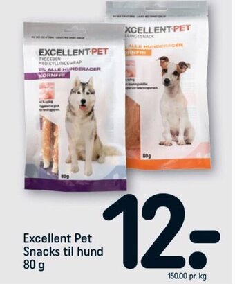 REMA 1000 Excellent Pet Snacks til hund tilbud