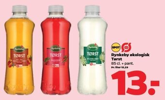 Netto Rynkeby økologisk Tørst 85 cl. + pant. tilbud