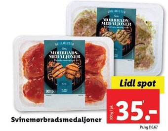 Lidl Svinemørbradsmedaljoner tilbud
