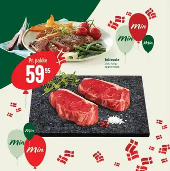 Min Købmand Entrecote 400g tilbud