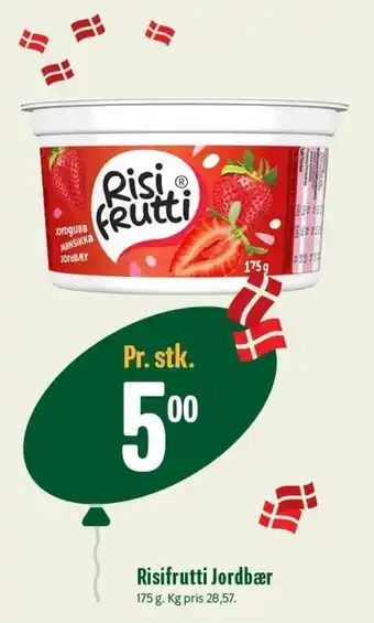 Min Købmand Risifrutti Jordbær 175g. tilbud