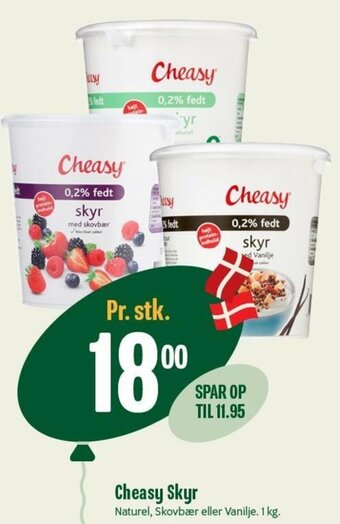 Min Købmand Cheasy Skyr 1 kg tilbud