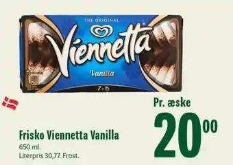 Min Købmand Frisko Viennetta Vanilla 650 ml tilbud
