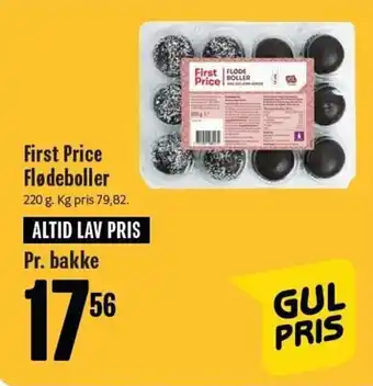 Min Købmand First Price Flødeboller 220g tilbud