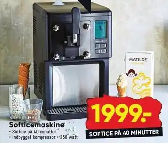Bilka Softicemaskine tilbud