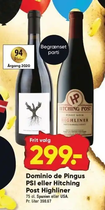 Bilka Dominio de pingus psi eller hitching post highliner tilbud