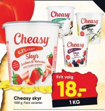 Bilka Cheasy skyr tilbud