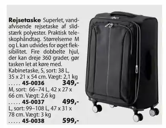 Biltema Rejsetaske tilbud