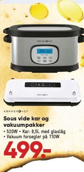Bilka Sous vide kar og vakuumpakker tilbud