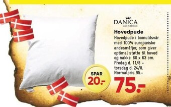 Bilka Hovedpude tilbud