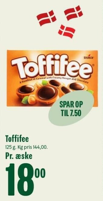 Min Købmand Toffifee 125g tilbud