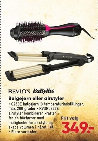 Bilka Bølgejern eller airstyler tilbud