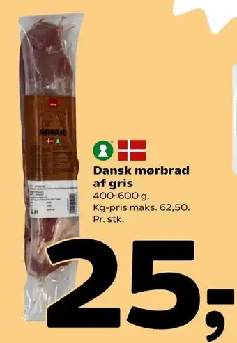 Coop 365 Dansk Mørbrad Af Gris 400-600g tilbud