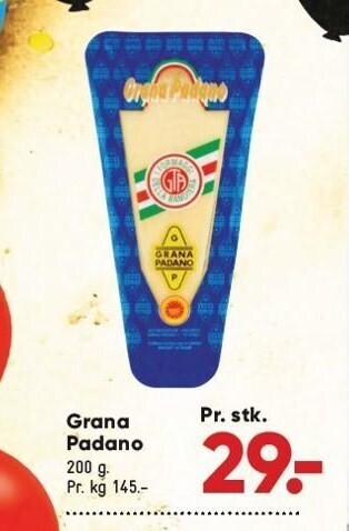 Bilka Grana padano tilbud