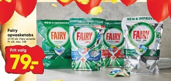 Fairy opvasketabs