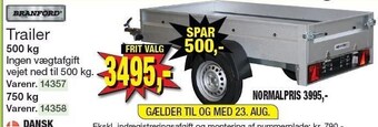 Harald Nyborg Branford trailer tilbud