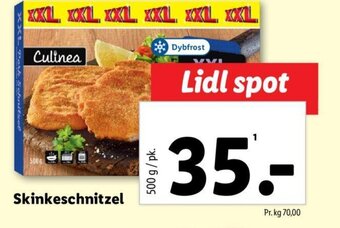 Lidl Skinkeschnitzel tilbud