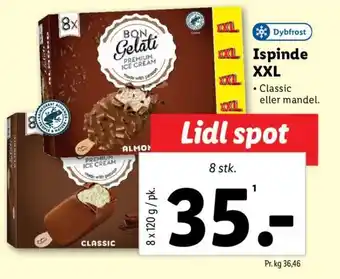 Lidl Ispinde XXL tilbud