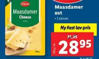 Maasdamer ost