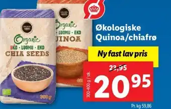 Økologiske Quinoa/chiafrø