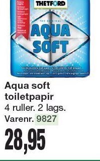 Harald Nyborg Aqua soft toiletpapir tilbud
