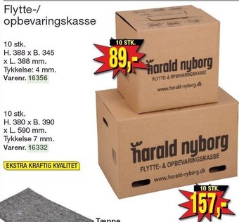 Harald Nyborg Flytte-/opbevaringskasse tilbud