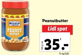 Lidl Peanutbutter tilbud