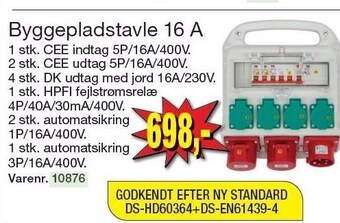 Harald Nyborg Byggepladstavle 16 a tilbud
