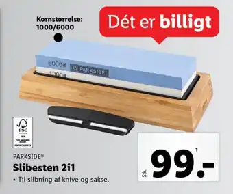 Lidl PARKSIDEⓇ Slibesten 2i1 tilbud
