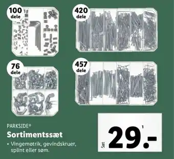 Lidl PARKSIDEⓇ Sortimentssæt tilbud