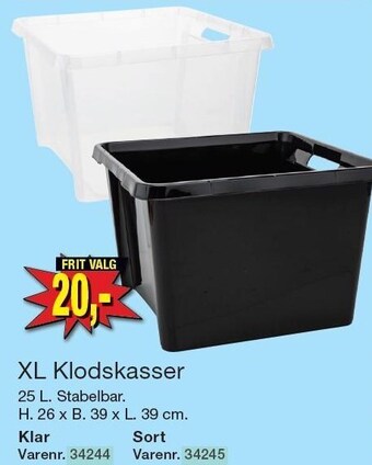 Harald Nyborg Xl klodskasser tilbud