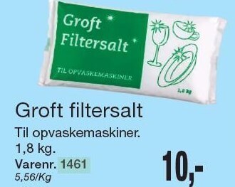 Groft filtersalt