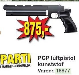 Pcp luftpistol kunststof