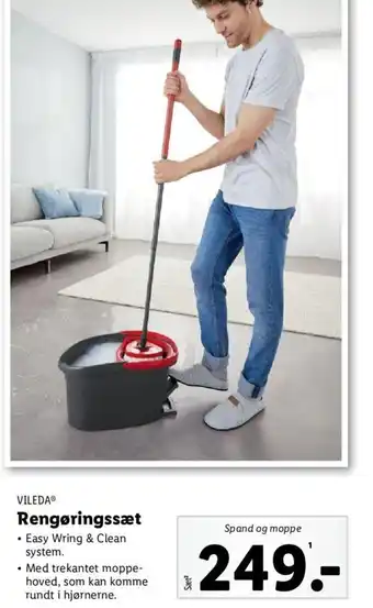 Lidl VILEDAⓇ Rengøringssæt tilbud
