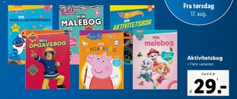 Lidl Aktivitetsbog tilbud
