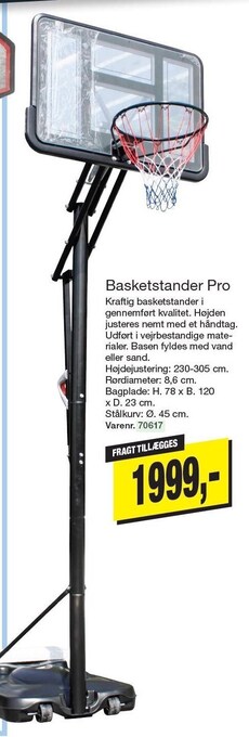 Harald Nyborg Basketstander pro tilbud