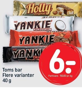 REMA 1000 Toms bar tilbud
