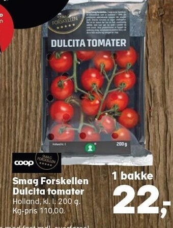 Kvickly Smag forskellen dulcita tomater tilbud