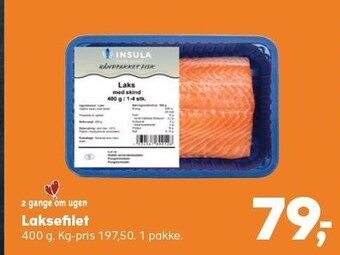 Kvickly Laksefilet tilbud