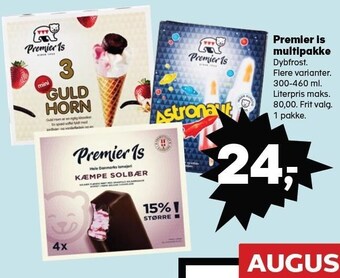 Kvickly Premier is multipakke tilbud