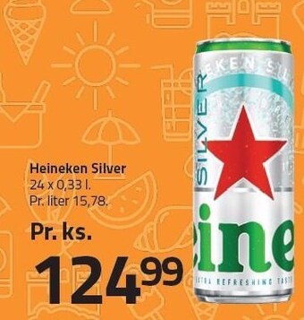 Fleggaard Heineken silver tilbud