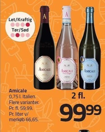 Fleggaard Amicale - 2 fl. tilbud