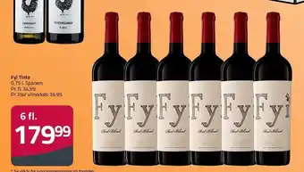 Fleggaard Fyi tinto - 6 fl. tilbud
